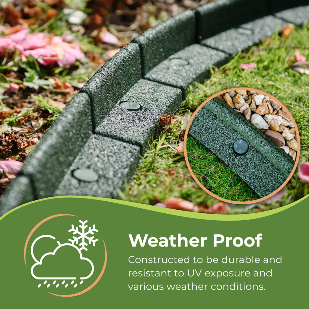 FlexiBorder lawn edging product