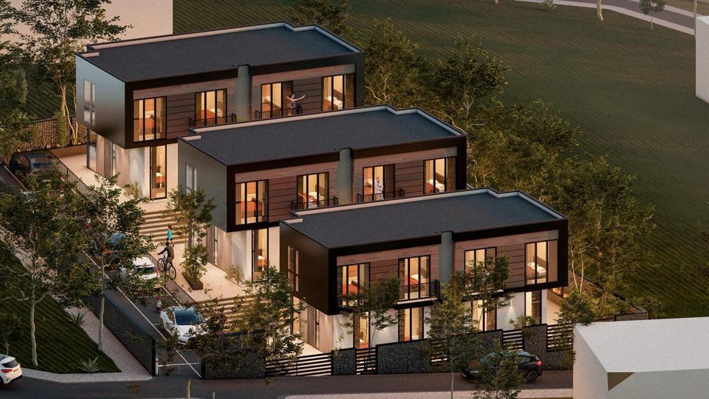 Luxury villas in Albania (digital mockup)